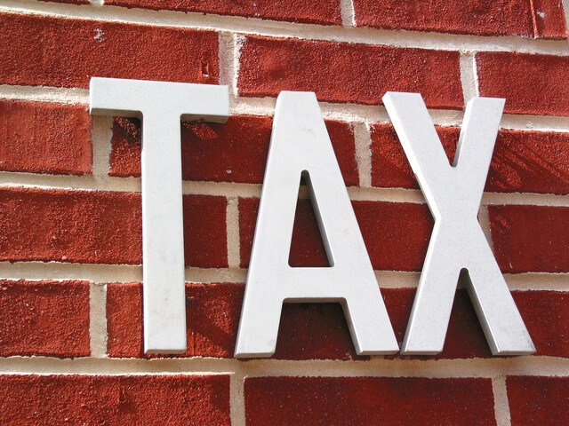 Tax on a wall