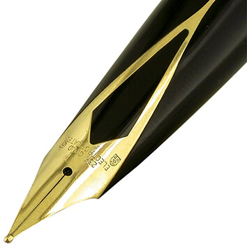 tip of the fountain pen